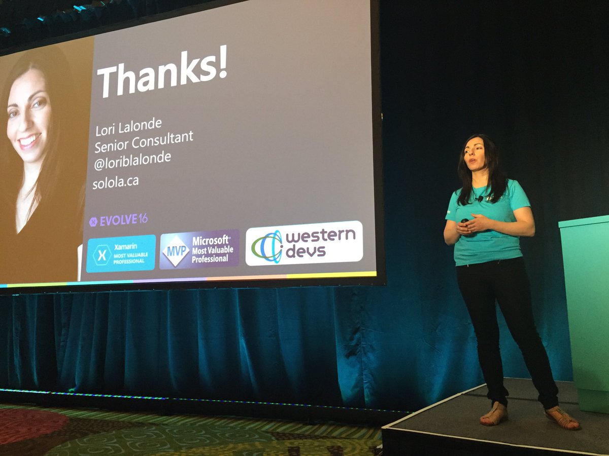 davidsonblake86's tweet photo. @loriblalonde Awesome session at #XamarinEvolve https://t.co/VywviBuH1O
