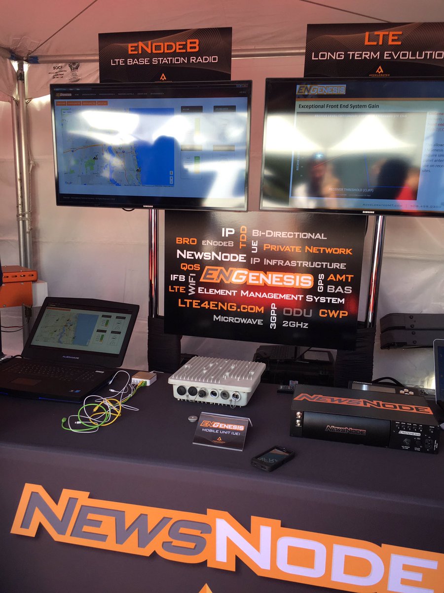 GDMS's tweet photo. Powered by our LTE Technology, @AMTtrucks new ENGenesis solution for broadcast news wins Best of Show at #NAB2016! https://t.co/5tlnZf8Xtx