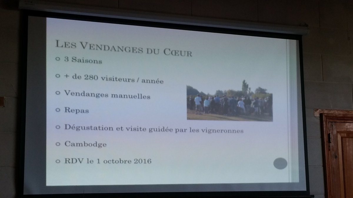 À noter dans vos agendas : le 1er octobre on réserve pour être aux vendanges du coeur au <a href="/VRaguenot/">Vignobles Raguenot</a> #winelover