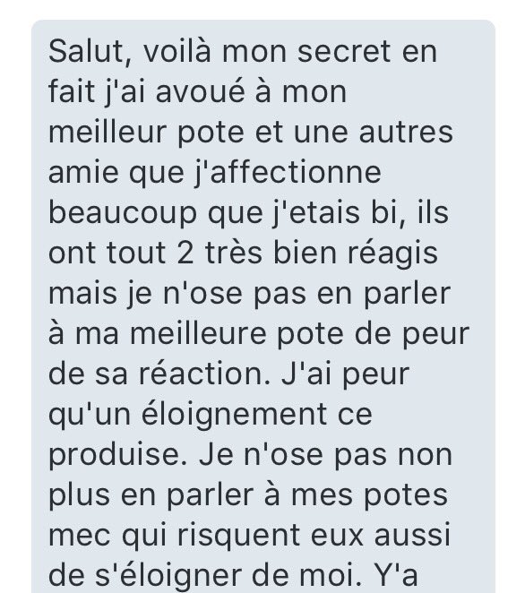 Secretsinavoues's tweet image. Go lui donnez des conseils en masse !!! ✊
