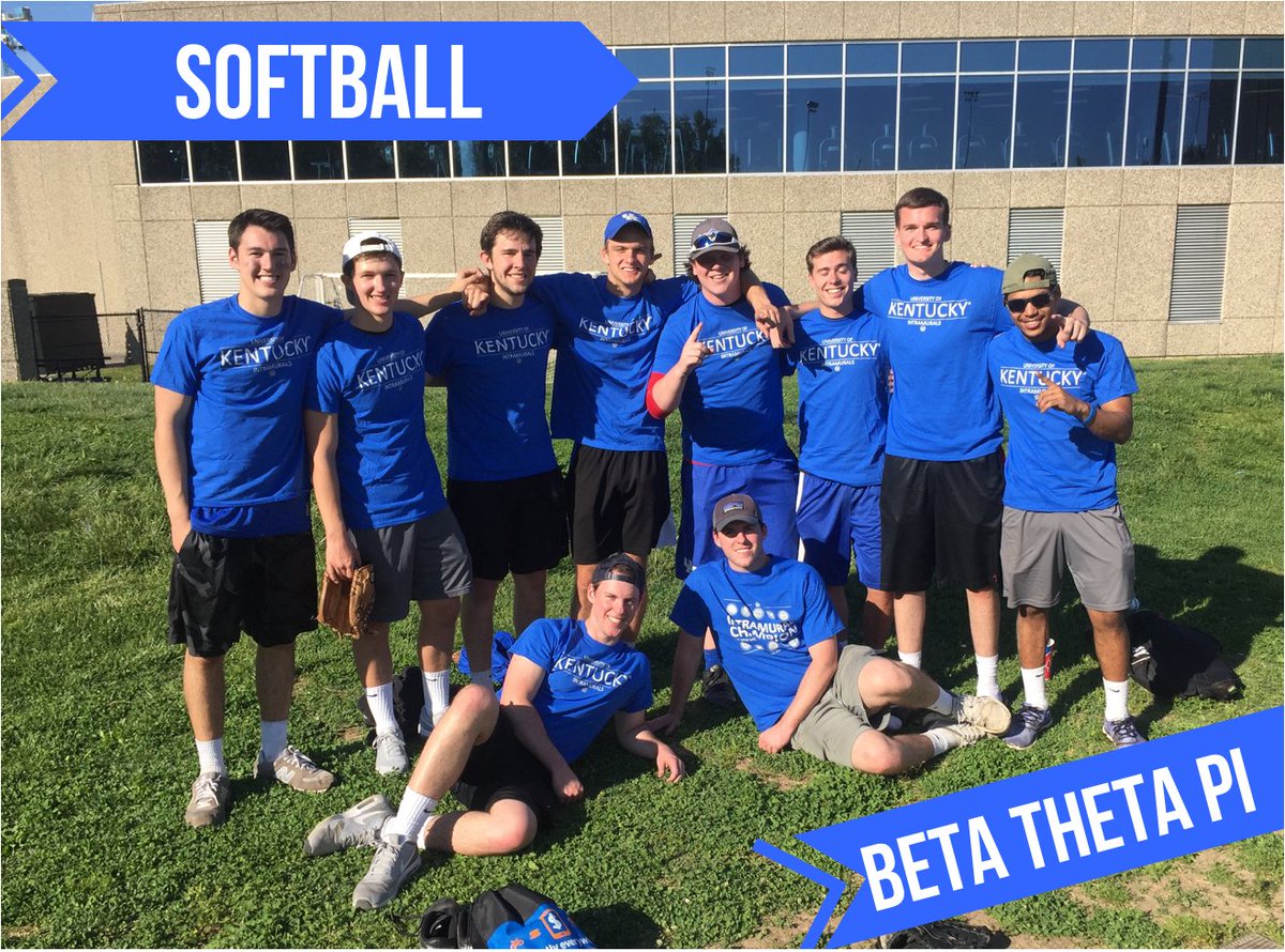 UKIntramurals's tweet photo. 3 strikes &amp; you're out! @Beta_Kentucky won our softball tournament Sunday after a close win vs. Team Phoenix!⚾⚾ https://t.co/lb2Sdc3REq