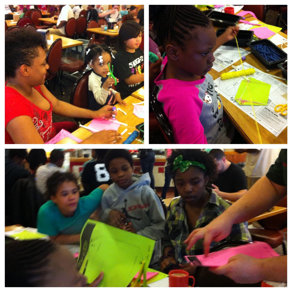 OCBrestaurant's tweet photo. We loved helping you build your kites last week at Old Country Buffet! Check out some of our favorites. https://t.co/18ItCAjJeY