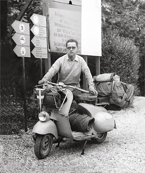 Takis Tloupas was a photographer.With his scooter travels all over Greece photographing the most beautiful corners