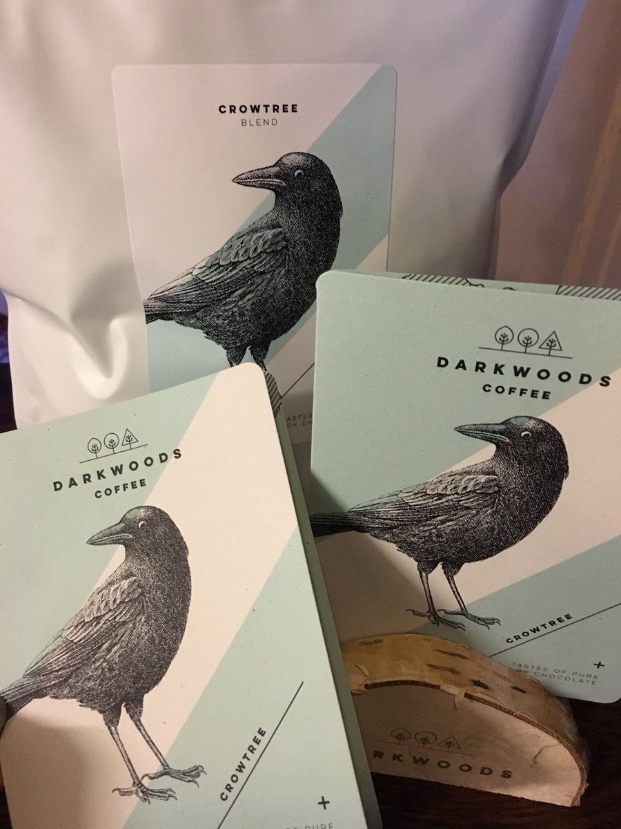 OliveBranchInn's tweet photo. @DarkWoodsCoffee New branding? It's looking great! #crowtree #coffeetime https://t.co/wbznipVHxB