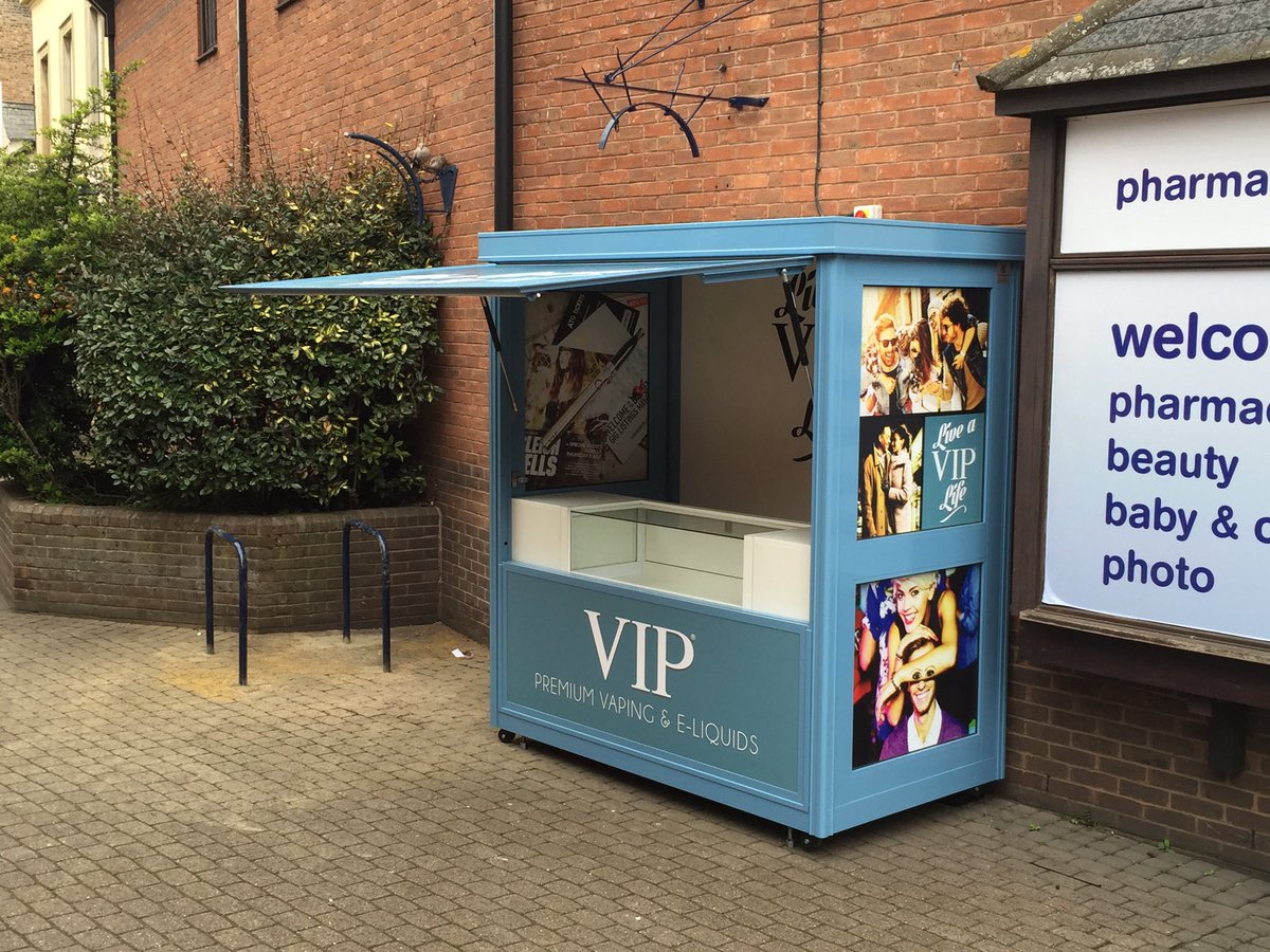 Capitalkiosk's tweet image. VIP mobile retail kiosk delivered and in position ready to trade at Wisbech