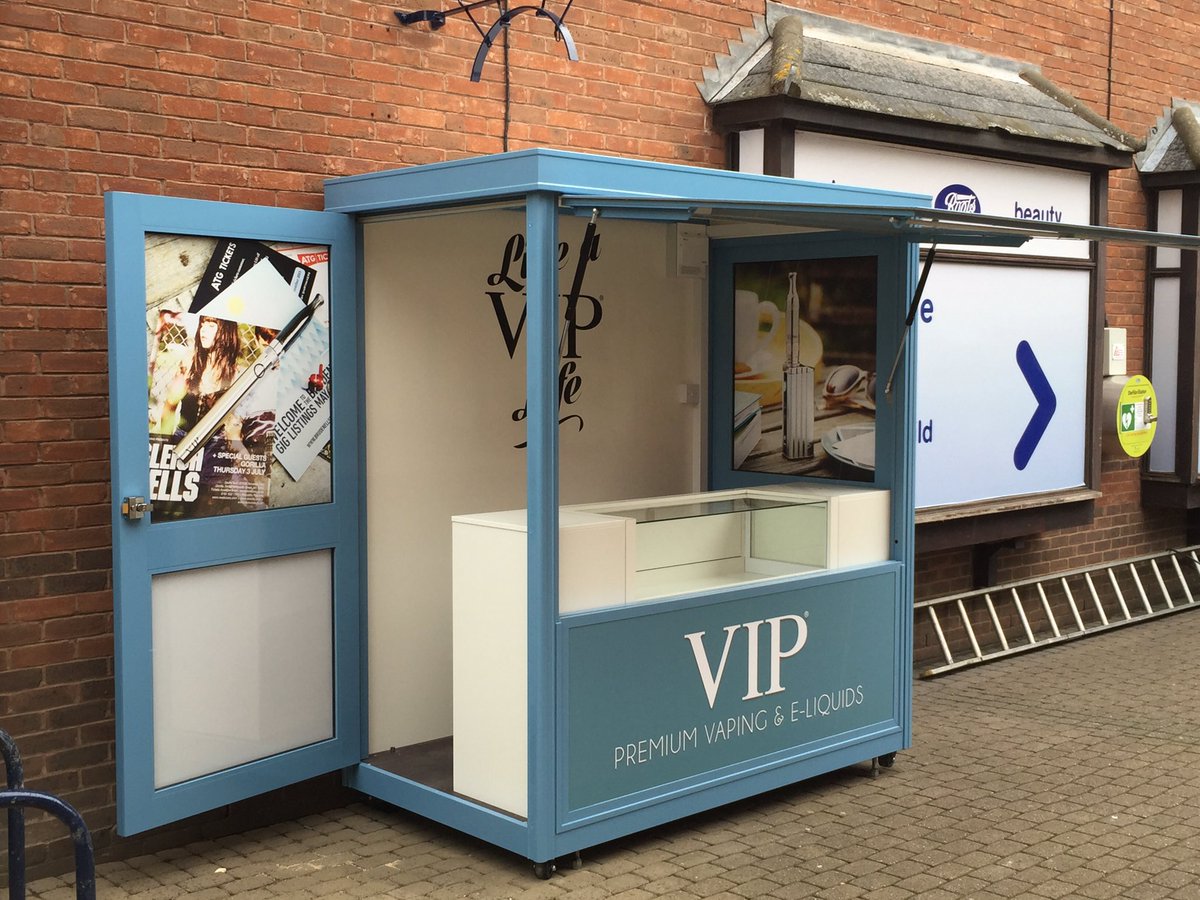 Capitalkiosk's tweet image. VIP mobile retail kiosk delivered and in position ready to trade at Wisbech