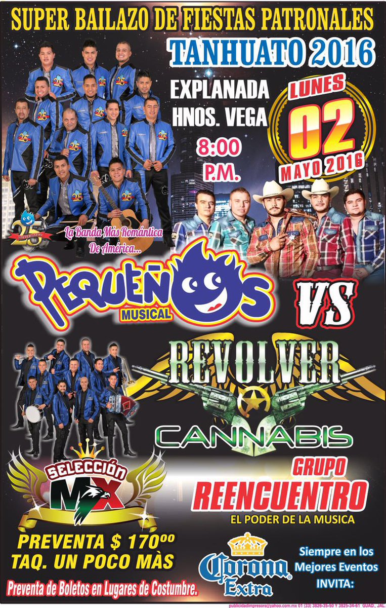 Acompáñanos hasta #TanhuatoMichoacan este 02 de mayo #NoFaltes