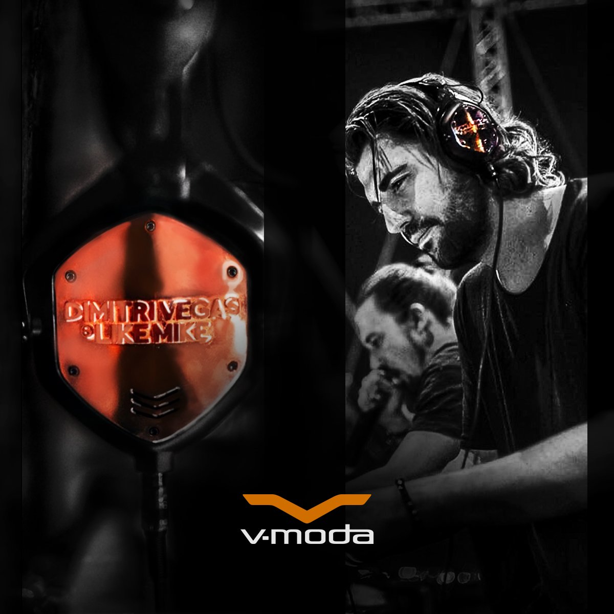 V-MODA ar Twitter: "#tbt @dimitrivegas and @likemike, 2015 #1 DJs in the world, know how to shine. #RoseGold #3DHeadphones #VeniVidiVici / Twitter