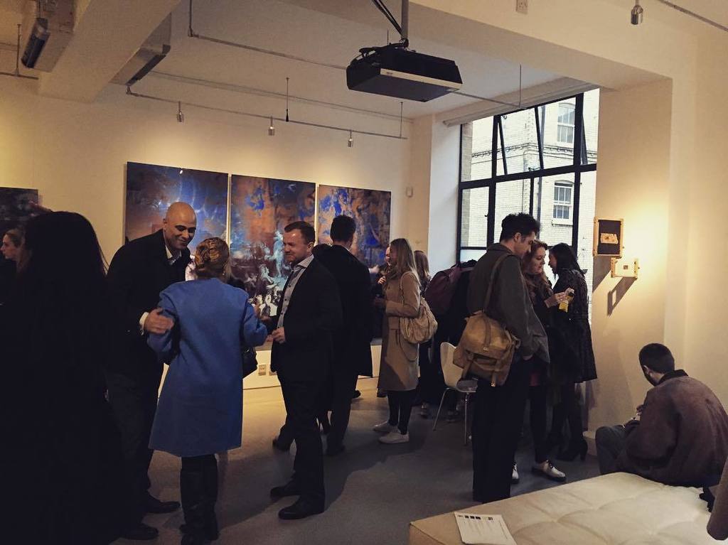 Exciting buzz at <a href="/ingakrym/">Inga Krymskaya</a> private view in the <a href="/dreamspaceexhb/">Dreamspace Gallery</a> 🎨 #art #exhibition ift.tt/24mZoF1