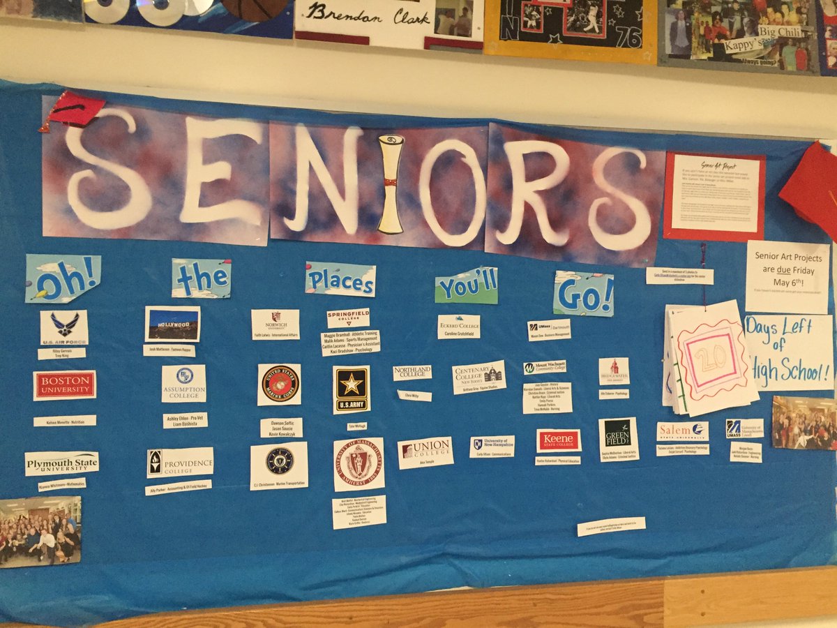 suptthomas's tweet photo. Look at where all our seniors are headed! #RCMPride #everychildeveryday https://t.co/rT11HAOJbj