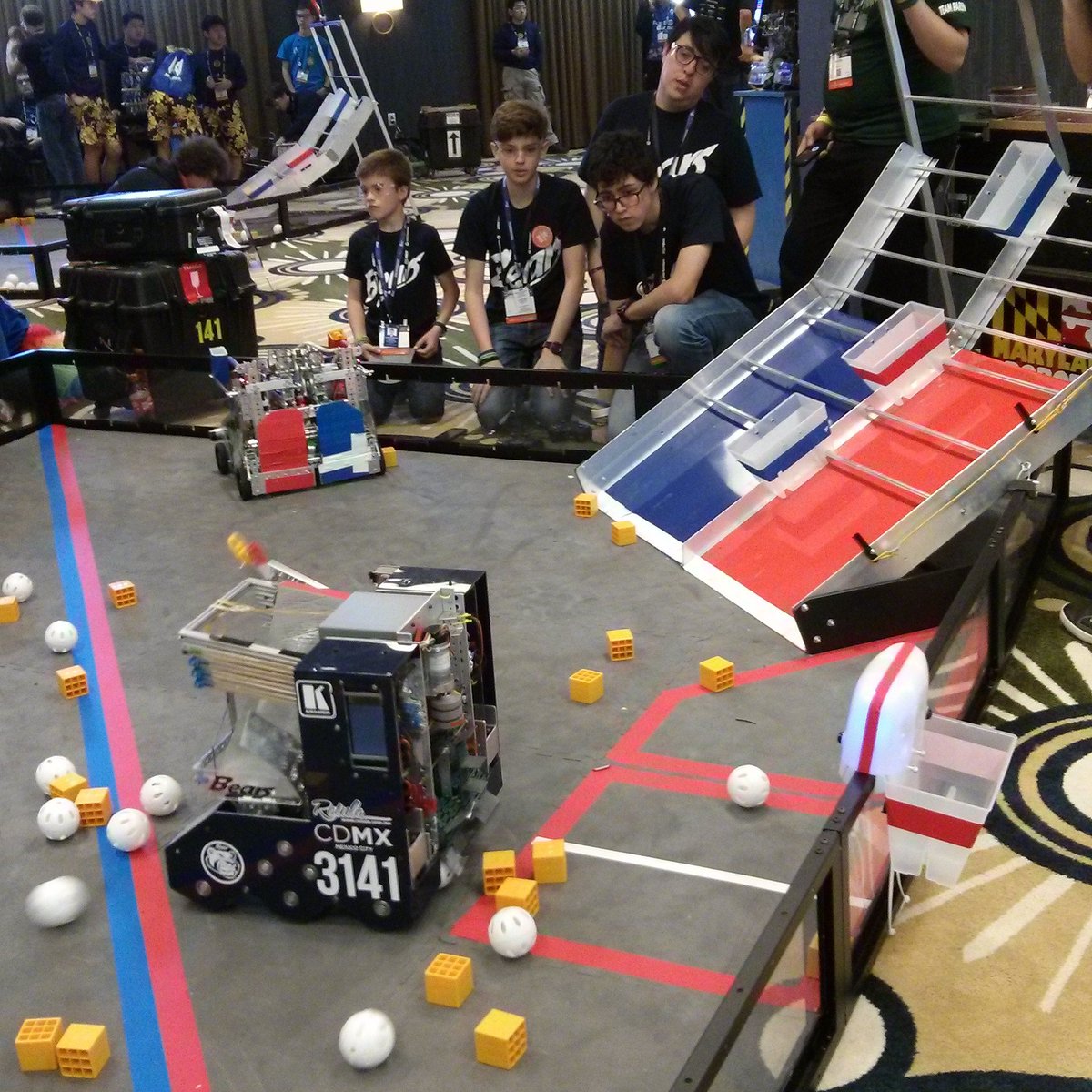 StoriesByEli's tweet image. Stoked to find that #FIRSTrobots championship is in #stl the same wk I&apos;m apt hunting #STEM