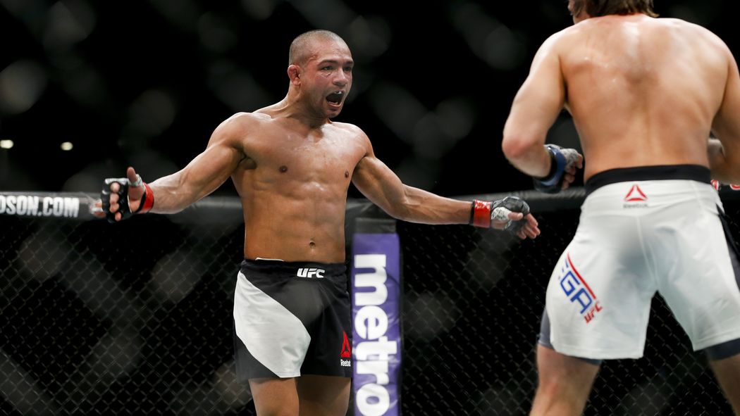 marcraimondi's tweet image. Diego Brandao released by the UFC following felony arrest mmafighting.com/2016/4/28/1153…