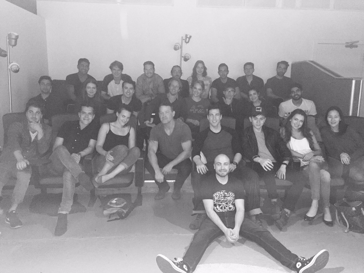 DebPodowski's tweet photo. Class was extra special w Max Martini visiting to watch &amp; give insight 2 my students. #50shades #MaxMartini #Edge 🙏🏻 https://t.co/uopvqXSsZk