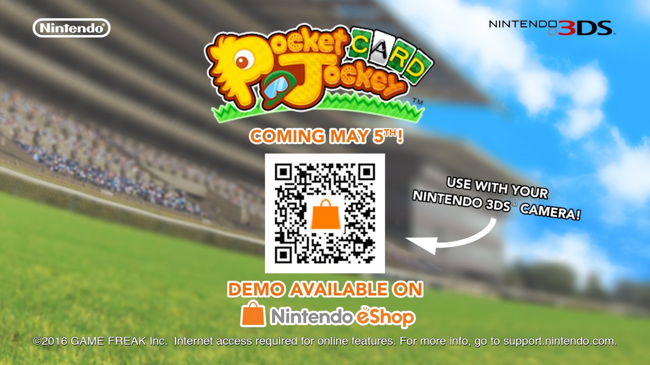 Nintendo of America on "Scan this QR code with your get the #PocketCardJockey demo immediately to start horsin' https://t.co/UwpiPXqcbS" / Twitter