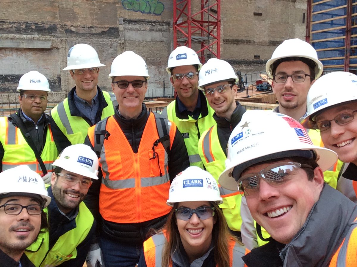 #CelebrationSelfie Marking the pending first deck pour at 215 West Lake with <a href="/RoszakThomas/">Thomas Roszak</a>