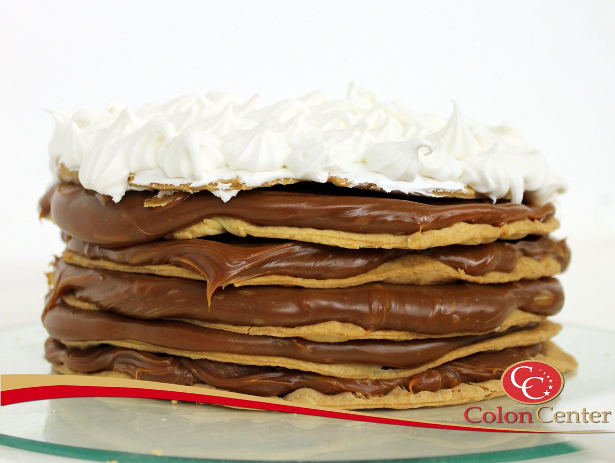 ColonCenter's tweet image. Delicioso nuestro rogel! #BuenJueves #catering #eventos #Colon