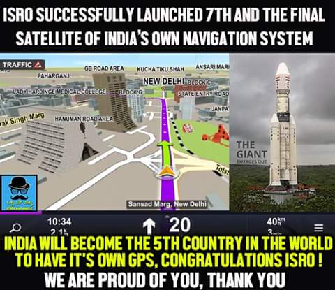vinaybidre's tweet photo. Congratulations ISRO, We proud of you @ABVPVoice https://t.co/uXMLhOG06t