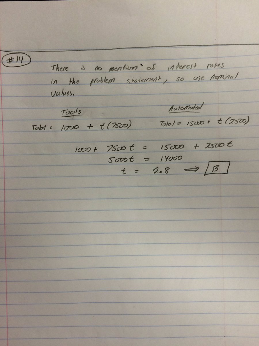 RyanNormandCEE's tweet photo. Work/explanation for problem 14 #cee300 https://t.co/yCEZH7QfK7