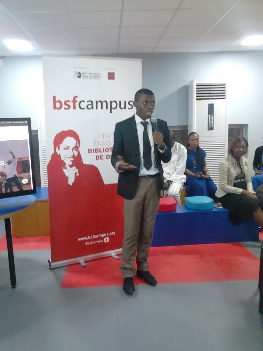 YvesTamu's tweet photo. Le pitch de tonton @ElongWilliam le meilleur pour la fin on parle de la communauté @Rasp4Dev #Rasp4Dev #BSFcampus https://t.co/q5guPLDZTj