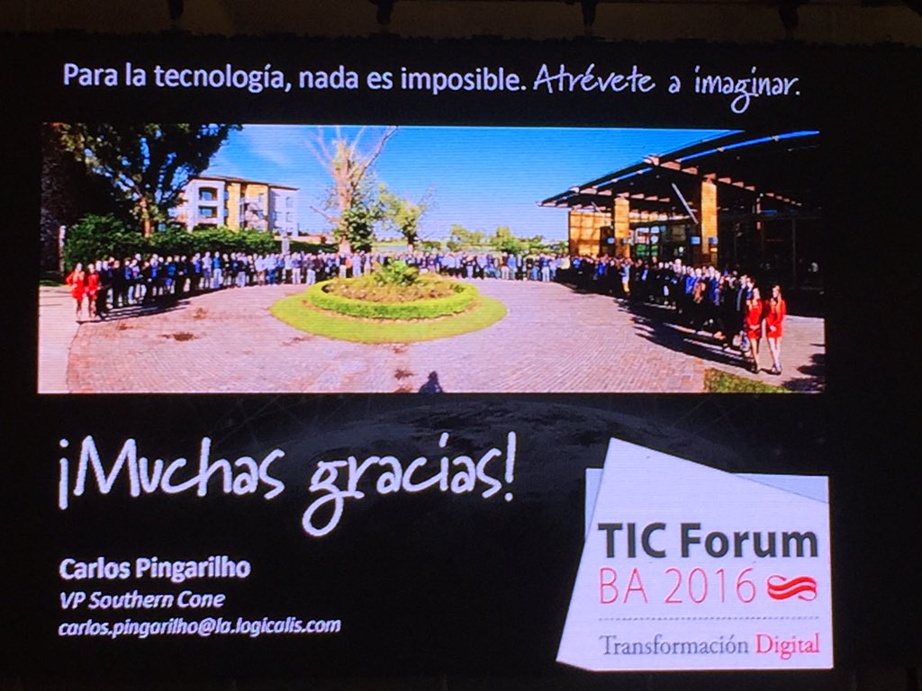 arenpy's tweet photo. GRACIAS, Excelente Evento! Experiencias Enriquecedoras. #TICF2016 https://t.co/HfZAX5ZxyW