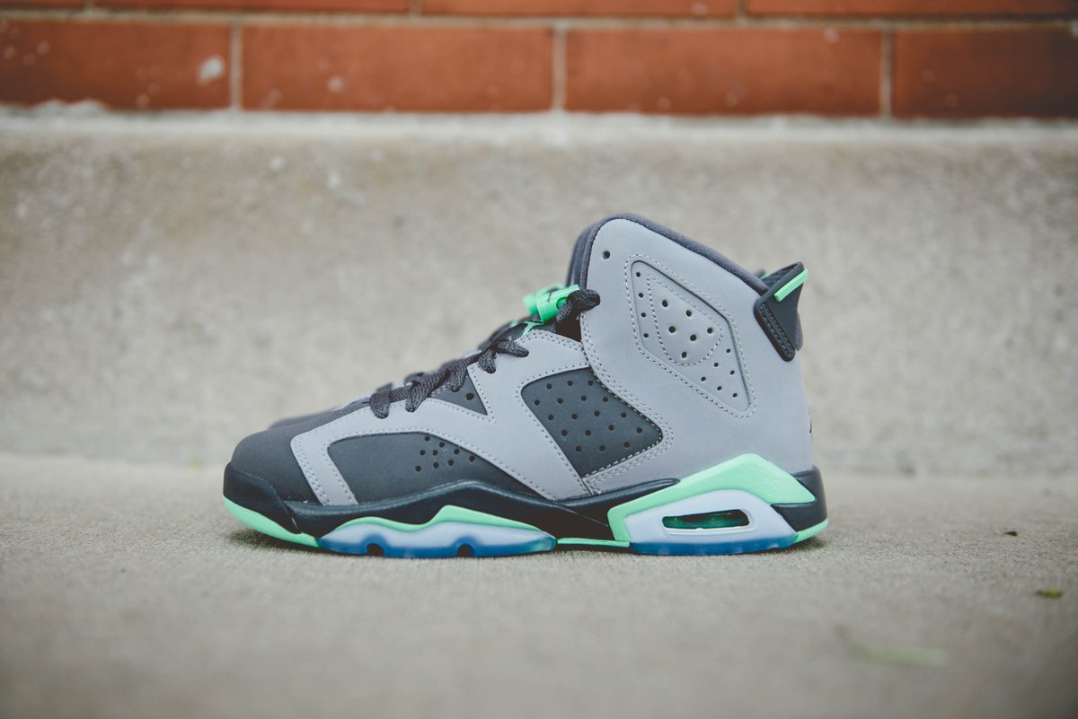 Air Jordan 6 Retro GG "Green Glow" // 4/30/16 // GS/TD/PS // First Come First Serve // Doors open at 10 AM