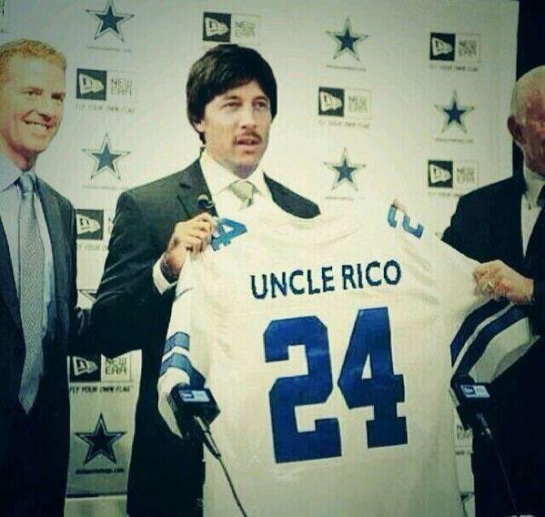 CloydRivers's tweet photo. With the 4th pick in the NFL Draft, the Cowboys select...
Merica. https://t.co/ZYkNy7xpZ5