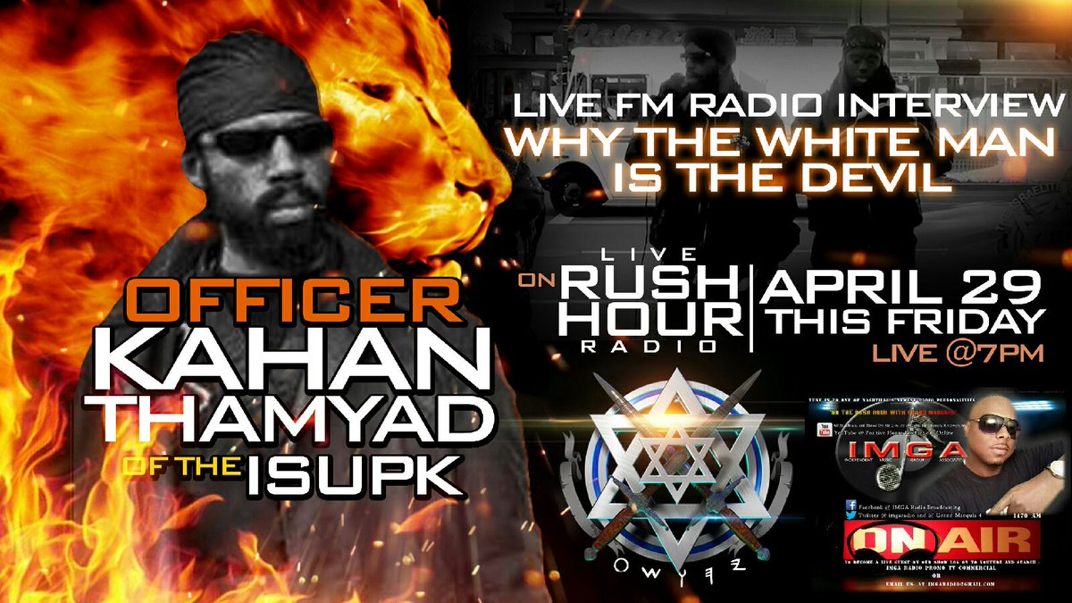 ISUPKBLOG's tweet photo. NASHVILLE, TN RUSH HOUR RADIO RADIO INTERVIEW W/ OFFICER KAHAN THAMYAD 7 PM FRIDAY #ISUPK 1450AM #WVOL tunein radio https://t.co/vd9jB1XPKn