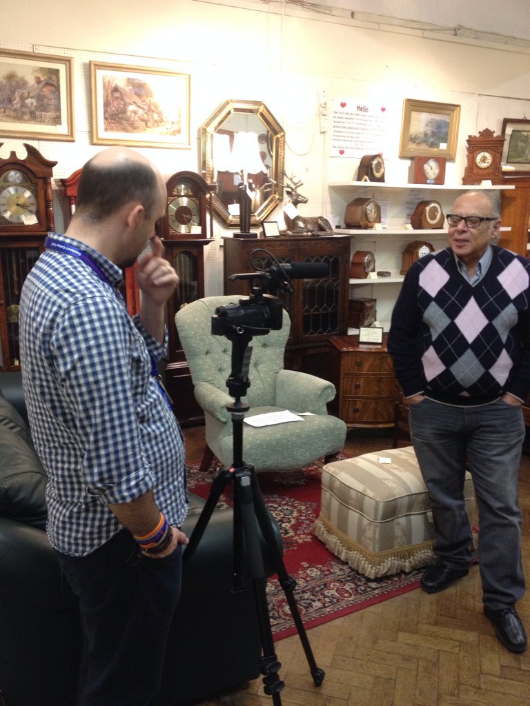 DurkinMatthew's tweet photo. Another great day on location shooting for #bespokecampaign thank you again to @southportcoll + traders https://t.co/wUDf4doa1R