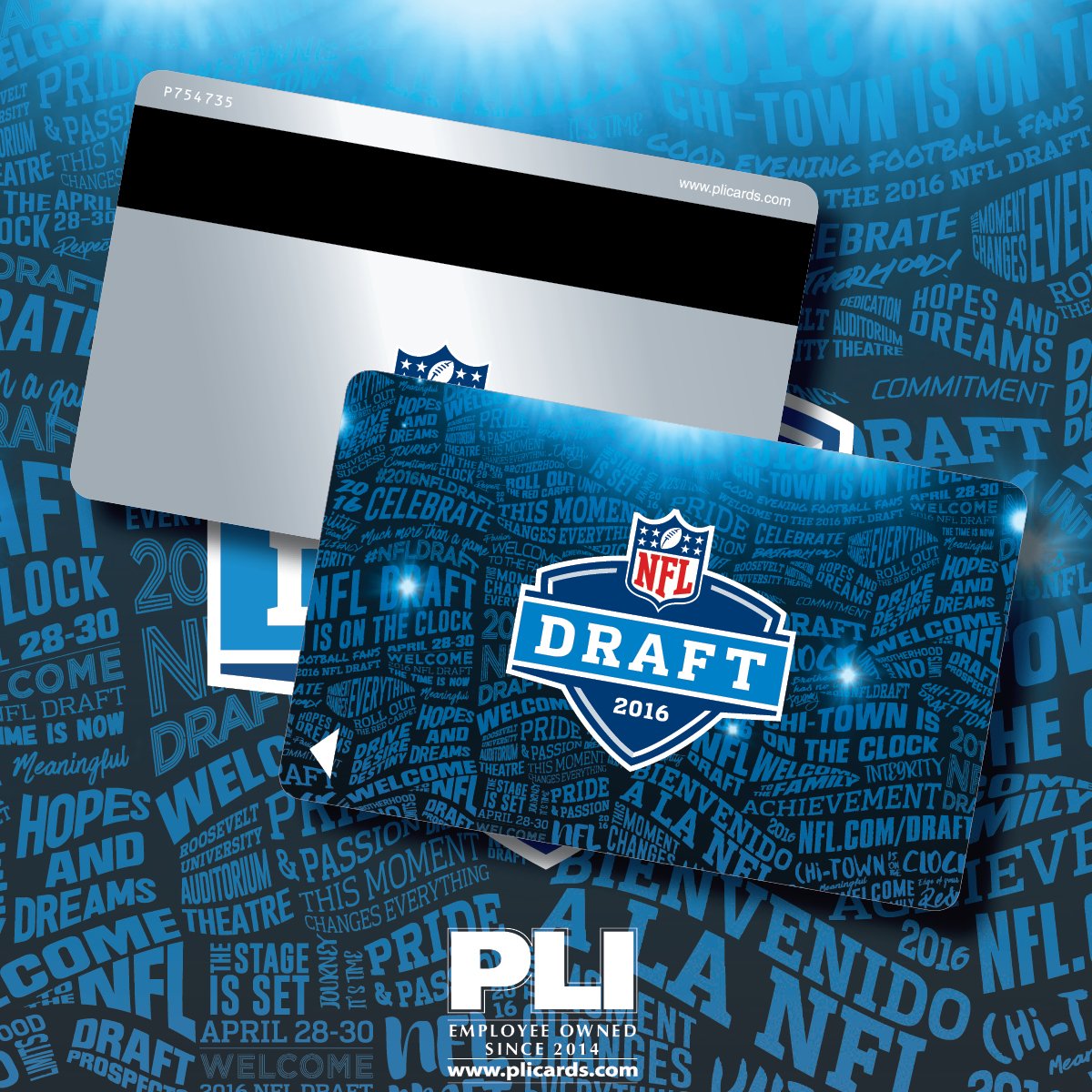 plicards's tweet photo. It was a great pleasure to print these #custom #hotelkeycards for the @NFL #DraftDay2016. Are you going to watch? https://t.co/9sHFeHKAHf