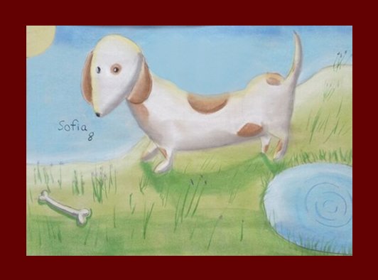 theartclasses's tweet photo. Artist of the Day... Sofia, age 8. #pastel on paper #artist #thegluckmethod #kidsartclasses https://t.co/a7G63b3rD1