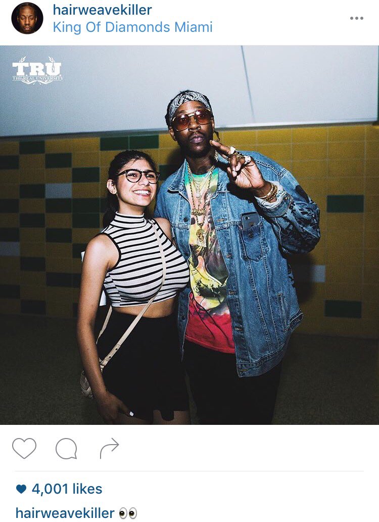 Hair weave killer meets Becky with the good hair @2chainz ??  (Photo by: @JoeMoore724) https://t.co/