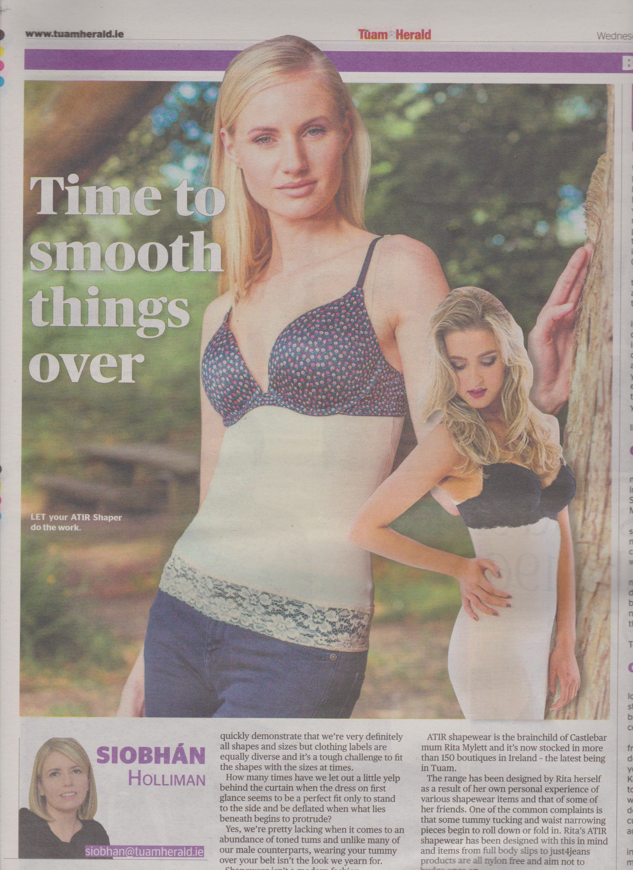 ATIR Shapewear on X: inthepapers# excit#ed#atirshapwear# shapers