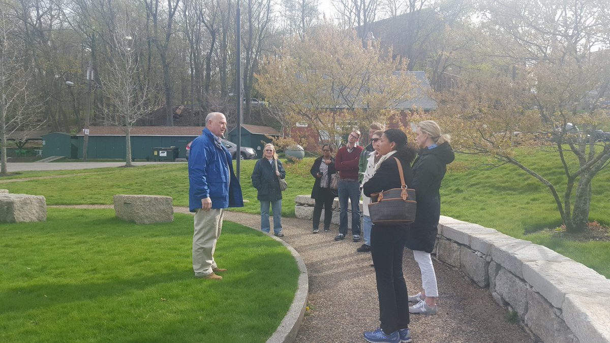 Kerry Dunne (@dunneteach) on Twitter photo Our <a href="/BostonSchools/">BostonPublicSchools</a> teachers hearing about the Native American origins of #Dorchester's Lower Mills Our <a href="/BostonSchools/">BostonPublicSchools</a> teachers hearing about the Native American origins of #Dorchester's Lower Mills