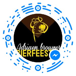 Je kan met ons contact opnemen door onderstaande messenger code te scannen! #abbierfeesten #oudenaarde