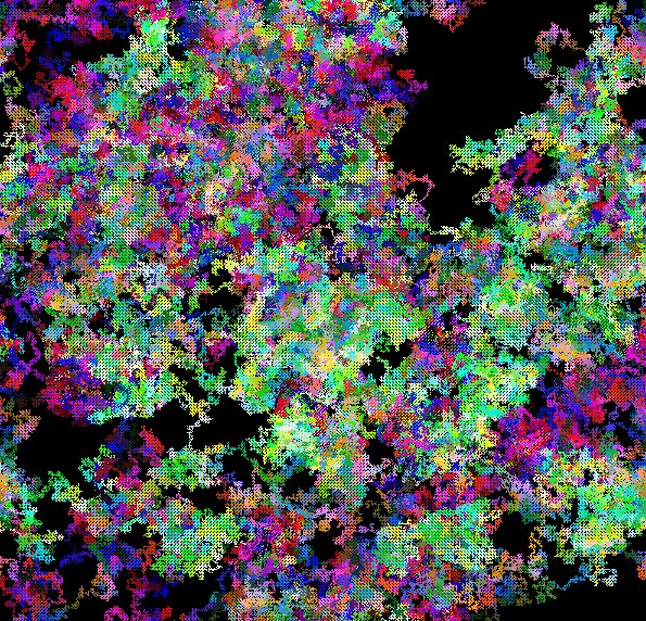 maetschl's tweet image. Today in my free time - > Classic random color point #gamedev #onlycode #lwjgl