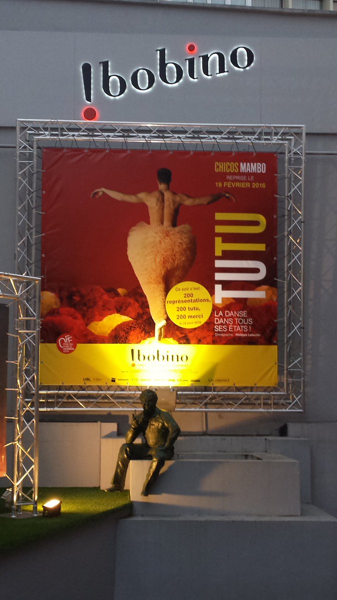 DanijelLm's tweet photo. Top spectacle 200 eme @TUTUchicosmambo @TheatreBobino Thanks !!! https://t.co/rosvai9CKa