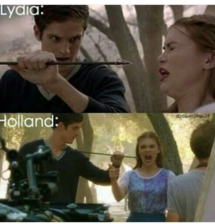 elmelegyr's tweet photo. Lydia Vs Holland 😂😂
#Stydia #TeenWolf #stydiafor2016 https://t.co/hTz0WwLY2F
