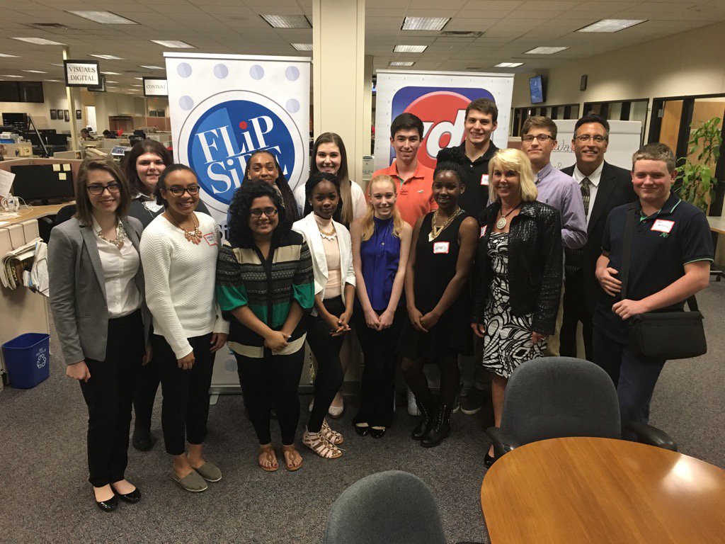lucindahogen's tweet photo. Rite of passage: next year's Prowler editors network at the YDR high school journalism conference #ydrworkshop https://t.co/MCUUYvpWBM