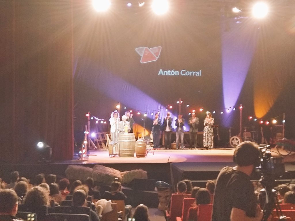 Parabéns o maestro Antón Corral,Premio Honorífico deste ano