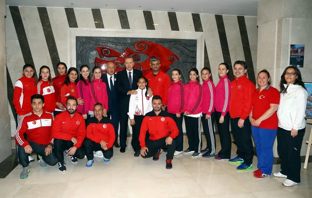 Cumhurbaşkanımız Karate Milli Takımımıza Başarılar diledi.