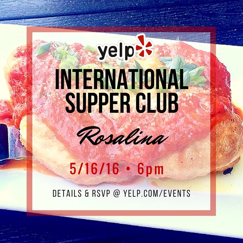 RSVPs are open for our International Supper Club at <a href="/rosalina_ri/">Rosalina</a> on 5/16! buff.ly/1SvAVJl
