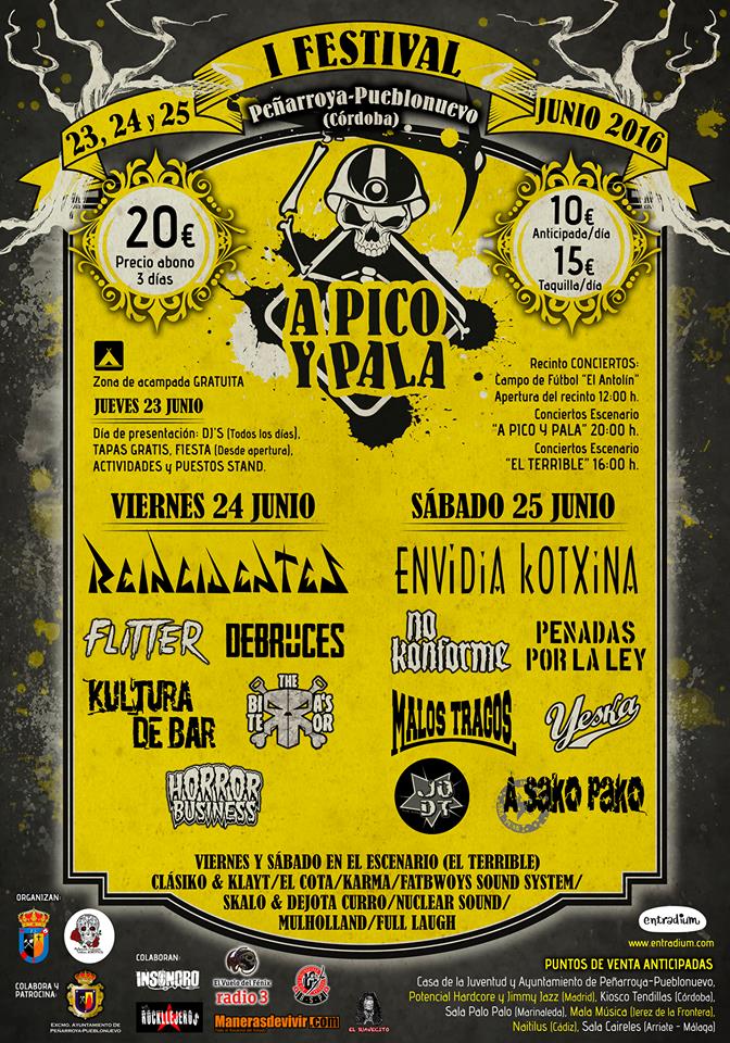 Cartel del primer @apicoy_pala2 desvelado en <a href="/radio3_rne/">Radio 3</a> Suenan <a href="/FlitterOficial/">Flitter Oficial</a> y luego #NoKonforme ¿qué te parece?