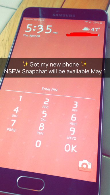 Save 200tkns to recieve my NSFW snapchat, available May 1st! https://t.co/WOqSArmKsE<a href="/tag/pokemongo"class="tags"><span>#pokemongo</span></a>