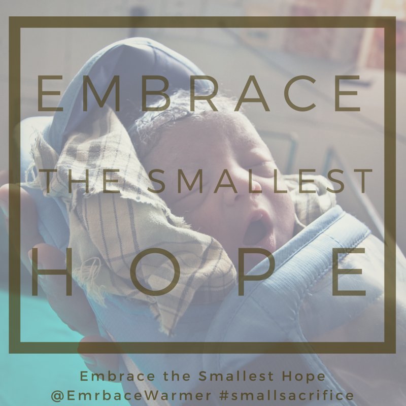 27thProtector's tweet photo. All @smallsacrifice5 @embracewarmer Starts May 5 FIND OUT MORE https://t.co/esV5ZrxiaX  #EmbraceTheSmallestHope https://t.co/iJtyeiLHaK