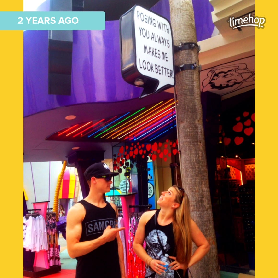 Brittanifawn's tweet photo. #timehop @TheAckerbat silly boy https://t.co/wSG8o8FJuo