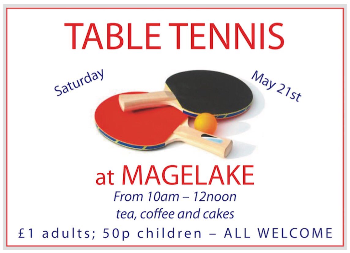 Uffculme's tweet photo. Ping pong anyone? https://t.co/mZKoS3JH7m