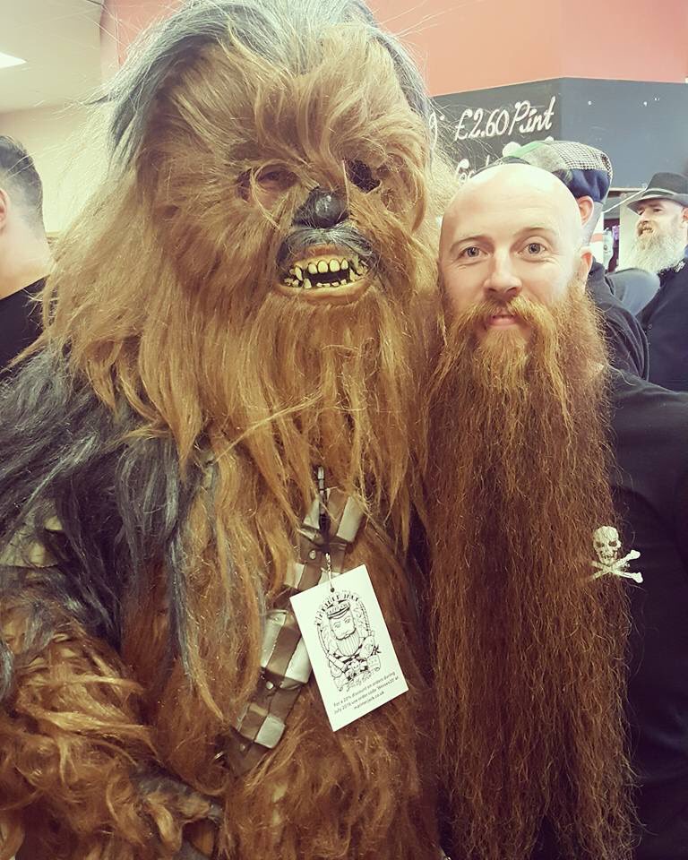 homerfarley's tweet photo. #wessexbeardsmen #Wessexcomp #Chewbacca #beards https://t.co/jbK33mGy2F