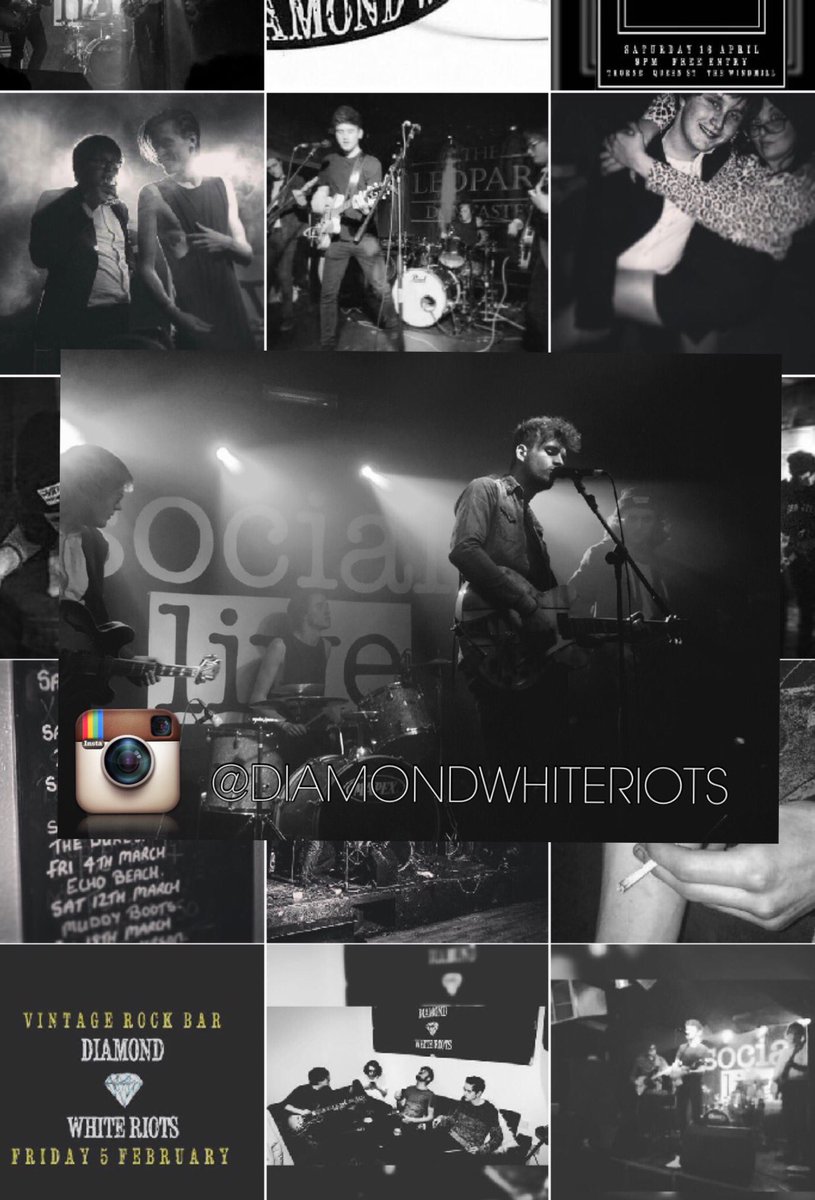 Follow Diamond White Riots on Instagram!💎
