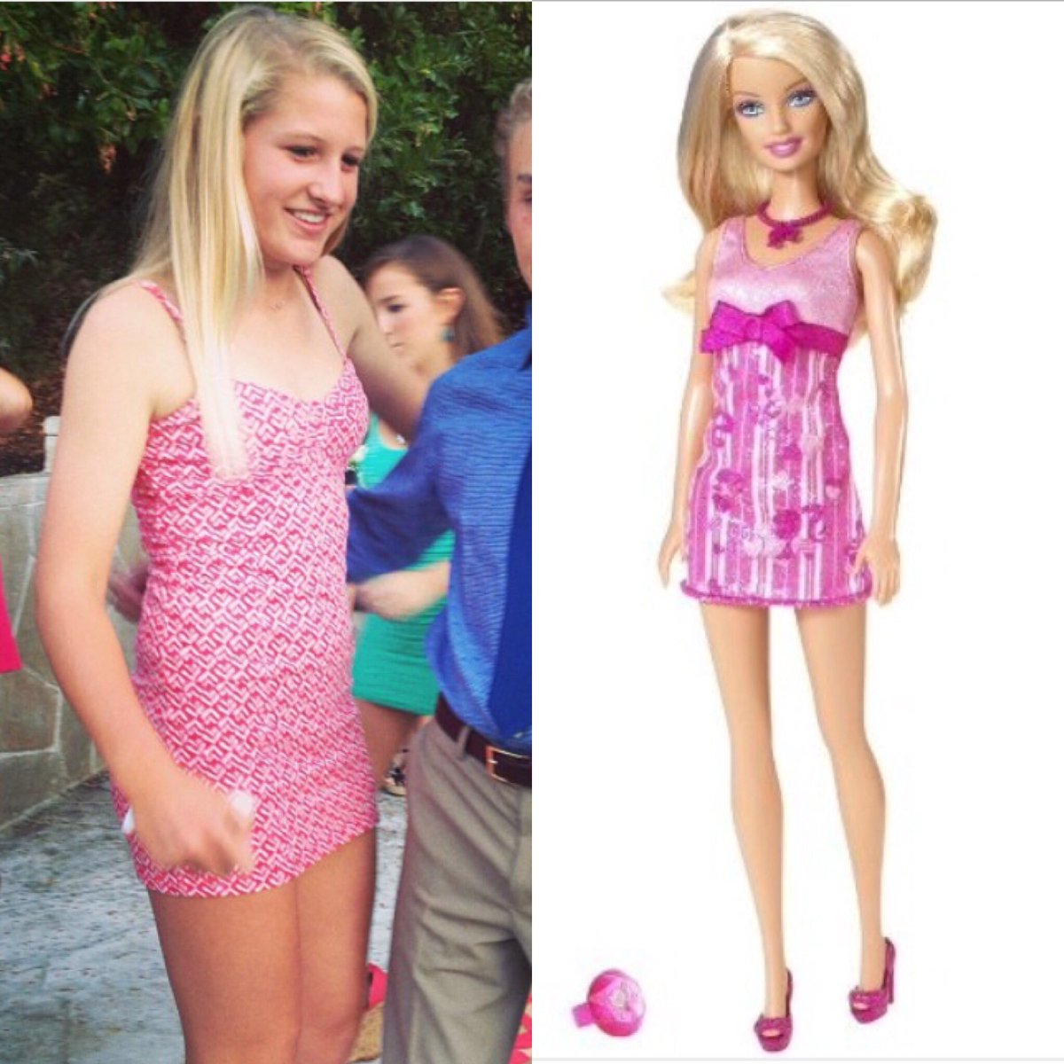 Everyone come out tonight to watch freshman barbie at 5:30! If we win, postgame party at the dream house!