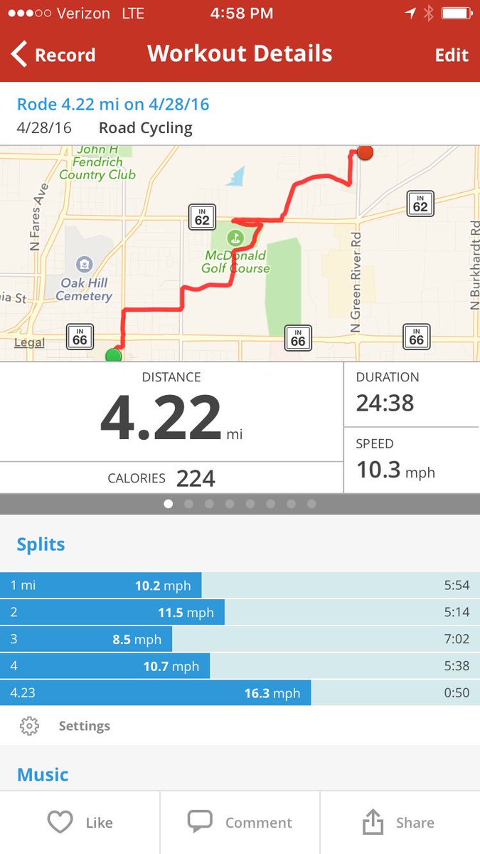 ianoheno11's tweet photo. Chanced my arm at a shortcut through the woods. Should have known I would end up on a golf course. #FOURRR!!! https://t.co/Zgk0mhBYAj